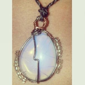 *HANDMADE* 🔮 Opal Necklace